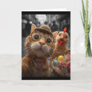 Search for funny cat easter cards Eggs