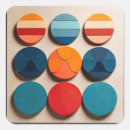 Recherche de milieu autocollants Géométrique