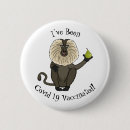 Recherche de singe drôle badges Illustration