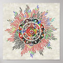 Search for vibrations posters Mandala