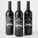 Search for funny saying wine labels Black and white
