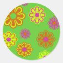 Search for mod flower stickers Groovy