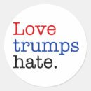 Search for love not hate stickers Politics
