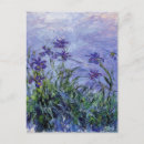 Recherche de monet postcards Iris