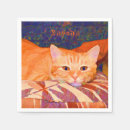 Recherche de chaton mignon serviettes Orange