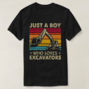Search for excavator tshirts Heavy equipment