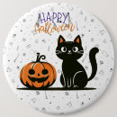 Search for halloween cat buttons Pumpkin