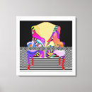 Search for zig zag pattern canvas prints Retro