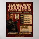 Search for teamwork motivational posters Team building
