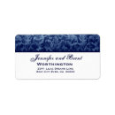 Search for midnight blue return address labels Navy