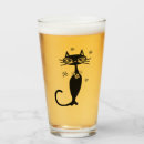 Search for cat beer glasses funny
