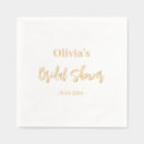 Search for trendy wedding napkins Stylish