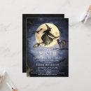 Search for witch bridal shower invitations Gold