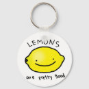 Recherche de nourritures mignonnes porteclés Citron