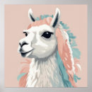 Search for pink kawaii posters Alpaca