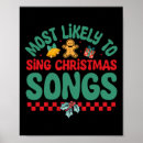 Search for christmas song posters Winter