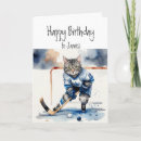 Recherche de hockey birthday cards Sport