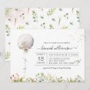 Recherche de balloon baby shower fille invitations Aquarelle
