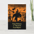 Search for nephew halloween cards Jack o lantern