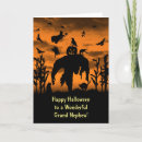 Search for nephew halloween cards Scarecrow
