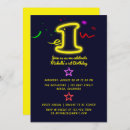 Recherche de neon sign party invitations Jaune