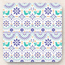 Recherche de motif mexicain dessous de verres Floral