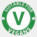 Recherche de vegan stickers Végétarien