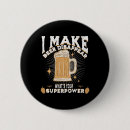 Recherche de bière drôle badges Fête