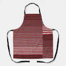Search for red stripe aprons Striped