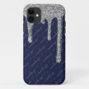 Search for navy blue silver iphone cases Girly