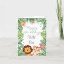 Search for lion thank you cards Tropical