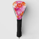 Search for orange golf head covers Girly