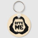 Search for bite” keychains Bite me