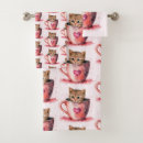 Search for valentines day towels Kitty