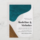 Search for teal and brown wedding invitations Trendy