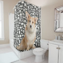 Search for corgi shower curtains Cartoon