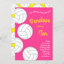 Search for volleyball party invitations Kids