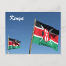 Recherche de drapeau kenya cartes postales Du drapeau kenyan