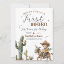Recherche de rodeo anniversaire invitations Brun