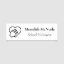 Search for volunteer name tags Logo