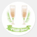 Search for mini wine wedding stickers Green