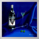 Recherche de martini bleu posters Cocktail
