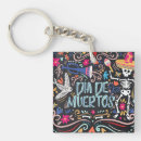 Search for dia de los muertos keychains Colourful