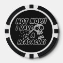 Recherche de squelette jetons poker Crâne