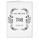 Search for folded save the dates Botanical