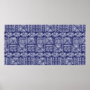 Recherche de motif indigène posters Aztèque