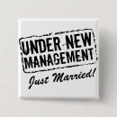 Search for just married buttons Husband