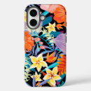 Recherche de fleurs exotiques iphone coques Vintage