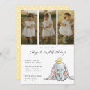 Recherche de dumbo invitations Éléphant mignon