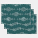 Search for teal and silver wrapping paper Deco